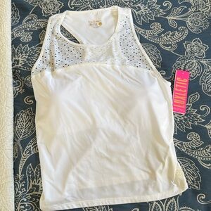 NWT LILLY PULTIZER LUXLETICS VANTi BRA TANK - LARGE